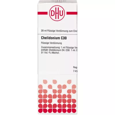 CHELIDONIUM C 30 hígítás, 20 ml