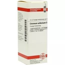 CHININUM SULFURICUM D 30 Hígítás, 20 ml