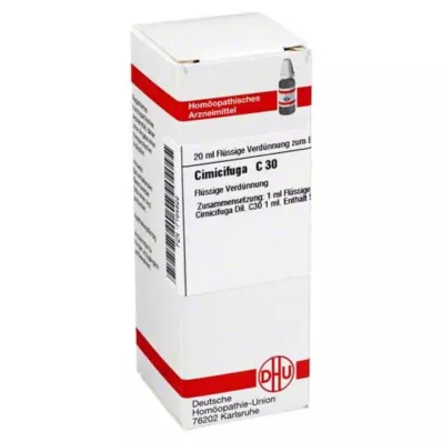DHU Cimicifuga C 30 hígítás, 20 ml