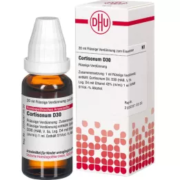 CORTISONUM D 30 Hígítás, 20 ml