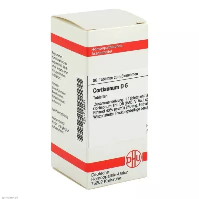 DHU Cortisonum D 6 tabletta, 80 db