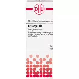 CRATAEGUS D 8 hígítás, 20 ml