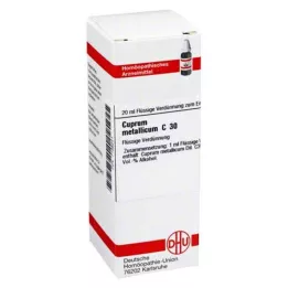 CUPRUM METALLICUM C 30 hígítás, 20 ml