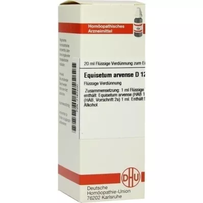 EQUISETUM ARVENSE D 12 Hígítás, 20 ml