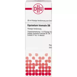 EQUISETUM HIEMALE D 6 Hígítás, 20 ml