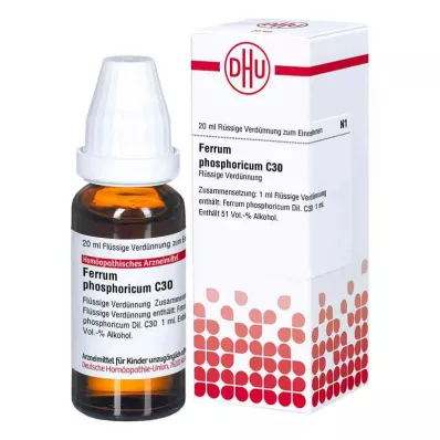 Ferrum Phosphoricum C30 hígítás (20 ml)