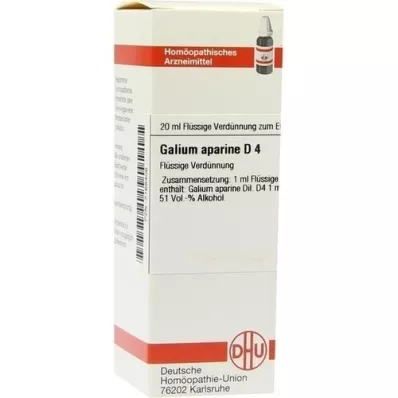 GALIUM APARINE D 4 hígítás, 20 ml