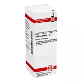 GINKGO BILOBA D 12 Hígítás, 20 ml
