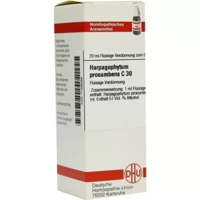 HARPAGOPHYTUM PROCUMBENS C 30 hígítás, 20 ml