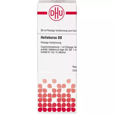 HELLEBORUS D 8 hígítás, 20 ml