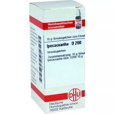 DHU Ipecacuanha D 200 golyócskák, 10 g DHU Ipecacuanha D 200 golyócskák, 10 g