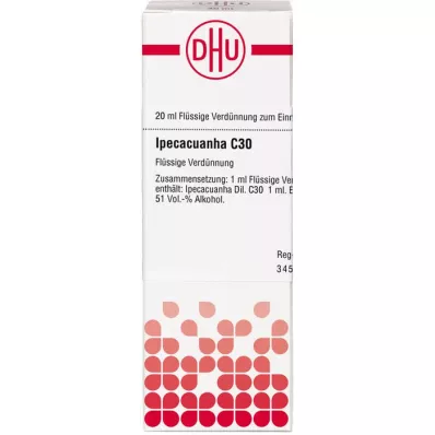 IPECACUANHA C 30 hígítás, 20 ml