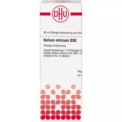 KALIUM NITRICUM D 30 Hígítás, 20 ml