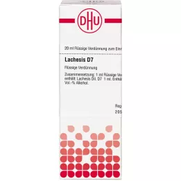 LACHESIS D 7 hígítás, 20 ml