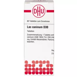 LAC CANINUM D 30 tabletta, 80 db