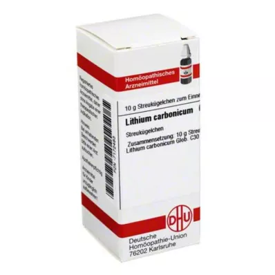LITHIUM CARBONICUM C 30 gömböcskék, 10 g