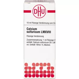 CALCIUM SULFURICUM LM XVIII Hígítás, 10 ml