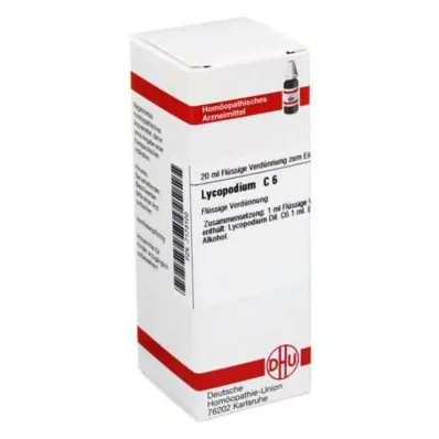 DHU Lycopodium C 6 hígítás, 20 ml DHU Lycopodium C 6 hígítás, 20 ml