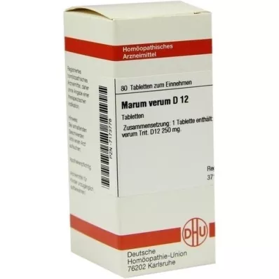MARUM VERUM D 12 tabletta, 80 db