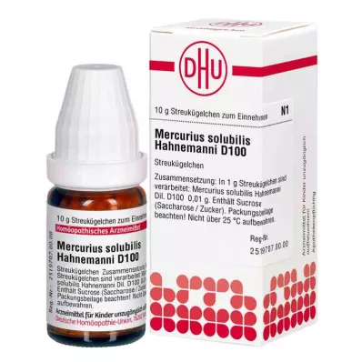 Mercurius Solub.D100 globules Hahnemann (10 g) Mercurius Solub.D100 globules Hahnemann (10 g)