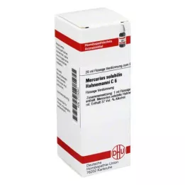 MERCURIUS SOLUBILIS Hahnemanni C 6 hígítás, 20 ml
