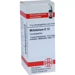 MILLEFOLIUM D 12 gömböcske, 10 g