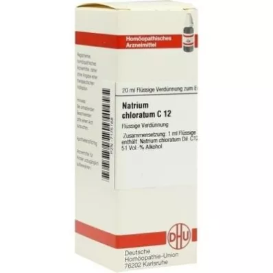 Sodium Chloratum C12 hígítás (20 ml)