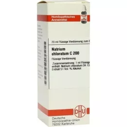 NATRIUM CHLORATUM C 200 hígítás, 20 ml