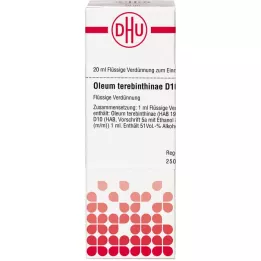 OLEUM TEREBINTHINAE D 10 Hígítás, 20 ml