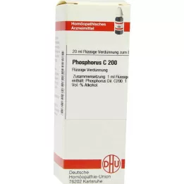 PHOSPHORUS C 200 hígítás, 20 ml