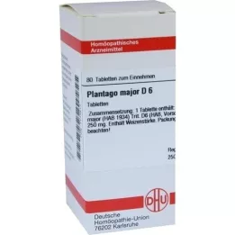 PLANTAGO MAJOR D 6 tabletta, 80 db