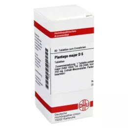 PLANTAGO MAJOR D 6 tabletta, 80 db