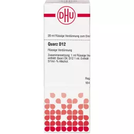 QUARZ D 12 Hígítás, 20 ml