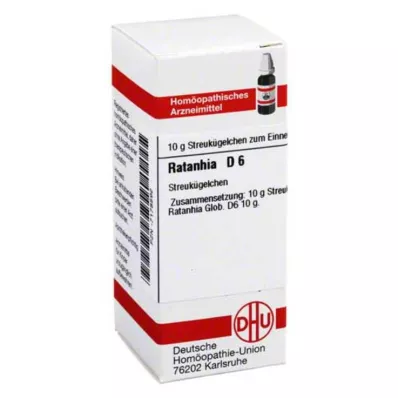DHU Ratanhia D 6 golyócskák, 10 g DHU Ratanhia D 6 golyócskák, 10 g