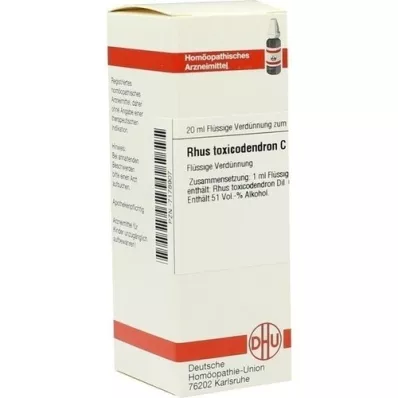 RHUS TOXICODENDRON C 200 hígítás, 20 ml