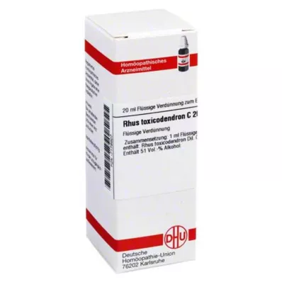 DHU Rhus toxicodendron C 200 Hígítás, 20 ml DHU Rhus toxicodendron C 200 Hígítás, 20 ml