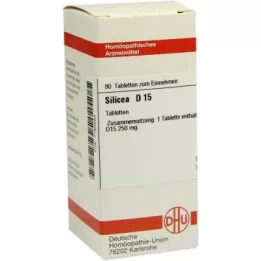 SILICEA D 15 tabletta, 80 db