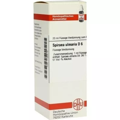 SPIRAEA ULMARIA D 6 Hígítás, 20 ml