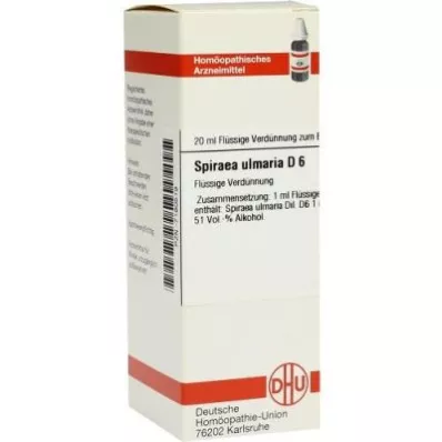 SPIRAEA ULMARIA D 6 Hígítás, 20 ml
