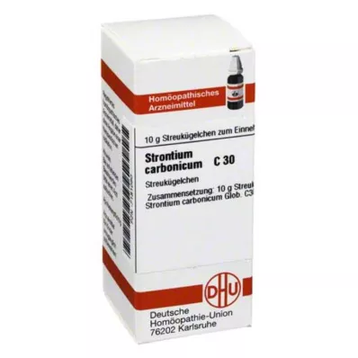 DHU Strontium carbonicum C 30 gömböcskék, 10 g