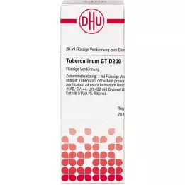 TUBERCULINUM GT D 200 hígítás, 20 ml