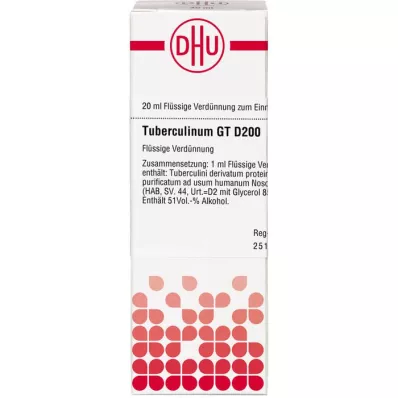 TUBERCULINUM GT D 200 hígítás, 20 ml