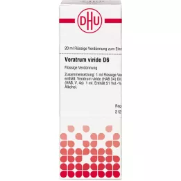 VERATRUM VIRIDE D 6 Hígítás, 20 ml