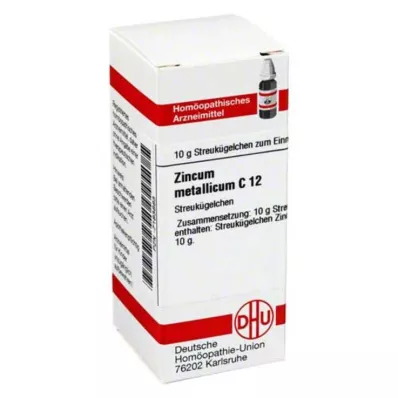 DHU Zinkum metallicum C 12 gömböcskék, 10 g DHU Zinkum metallicum C 12 gömböcskék, 10 g