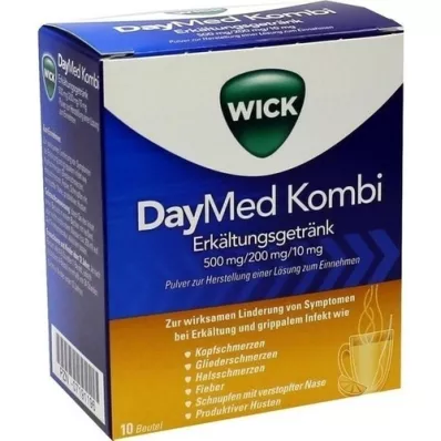 WICK DayMed Combi hideg ital, 10 db