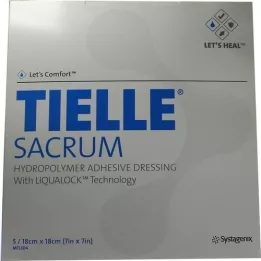 TIELLE Sacrum hidropolimer kötszer, 5 db