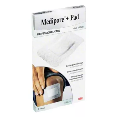 Medipore + Pad 3M 10x20cm 3570NP vakolat, 5 db Medipore + Pad 3M 10x20cm 3570NP vakolat, 5 db