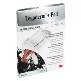 TEGADERM 3M Plus Pad 9x15 cm Ready made.3589NP, 5 db