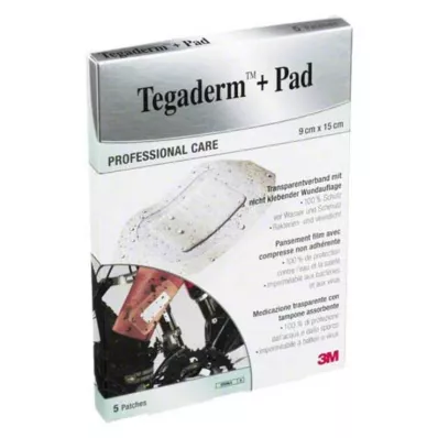 Tegaderm 3M Plus Pad 9x15cm vakolat 3589NP, 5 db Tegaderm 3M Plus Pad 9x15cm vakolat 3589NP, 5 db