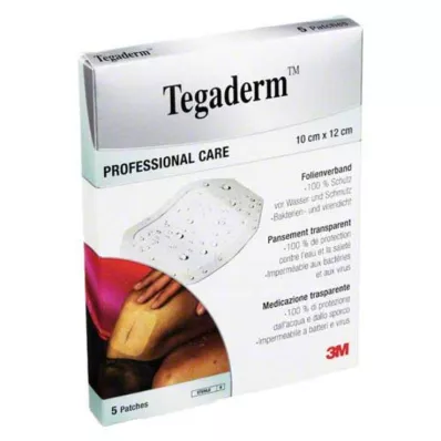 TEGADERM 3M fólia 10x12 cm 1626NP, 5 db TEGADERM 3M fólia 10x12 cm 1626NP, 5 db